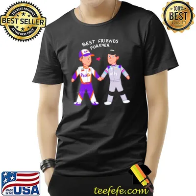 Best friends forever transparent denny hamlin classic shirt