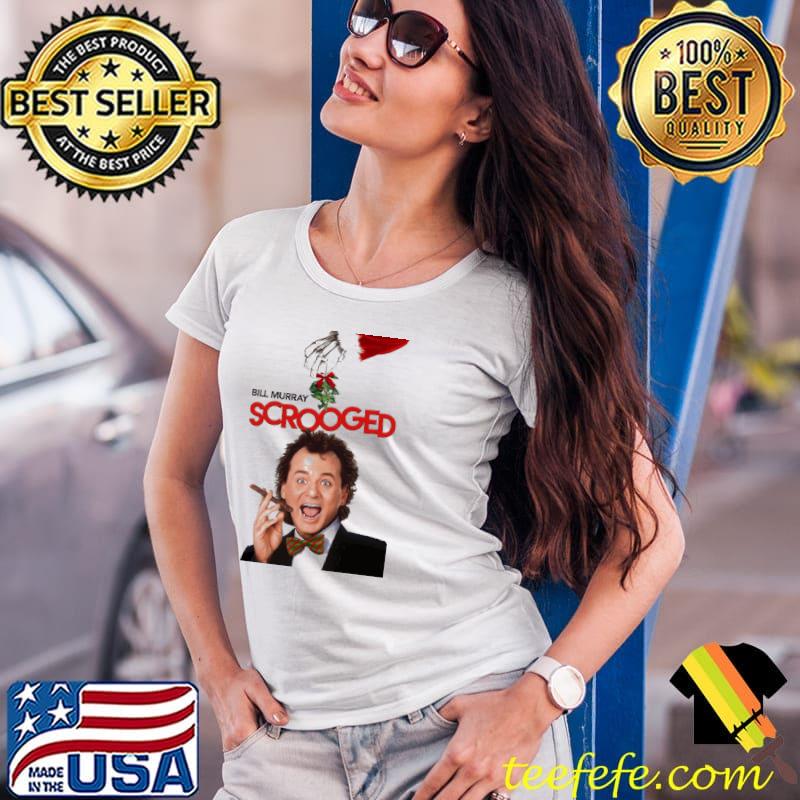 Bill murray scrooged movie for christmas classic s Ladies Tee Bill murray scrooged movie for christmas classic s Ladies Tee