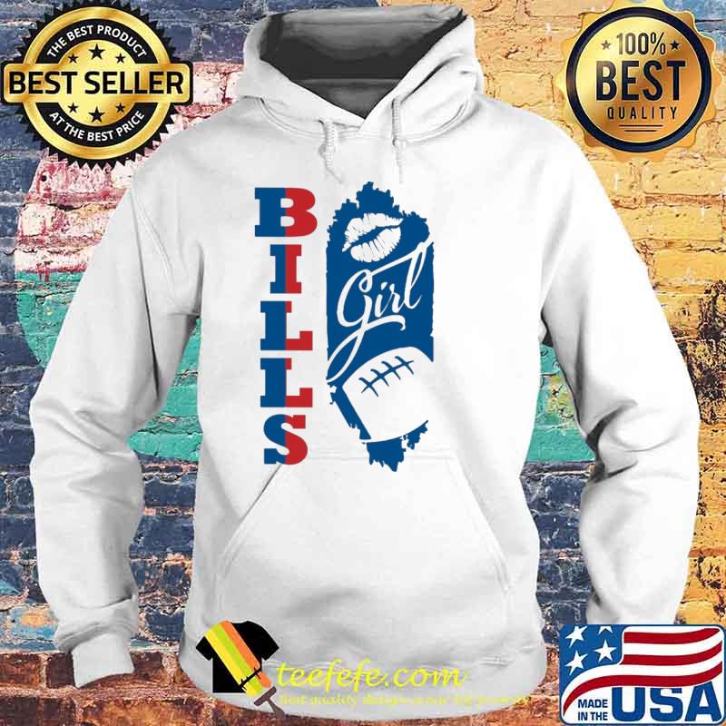 Bills Girl Lip Baseball Shirt Hoodie Bills Girl Lip Baseball Shirt Hoodie