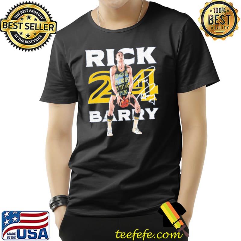Birurik basketball 24 rick barry shirt
