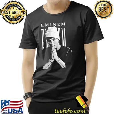 Black and white design eminem the good rapper shirt