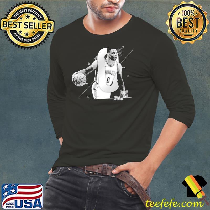 Black and white design russell westbrook basketball sport s Long Sleeve Tee Black and white design russell westbrook basketball sport s Long Sleeve Tee