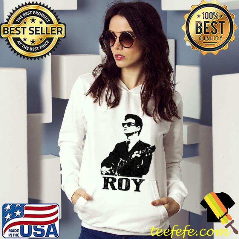 Black stencil music guitarist roy orbison classic s Hoodie Black stencil music guitarist roy orbison classic s Hoodie