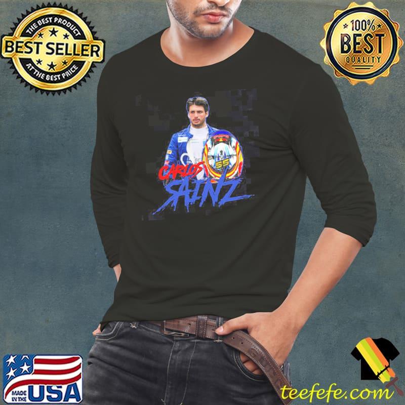 Blue design carlos sainz jr formula 1 classic s Long Sleeve Tee Blue design carlos sainz jr formula 1 classic s Long Sleeve Tee