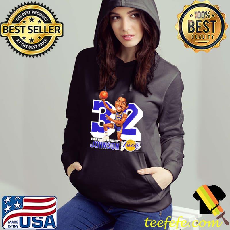 Blue design magic johnson leaker player s Hoodie Blue design magic johnson leaker player s Hoodie