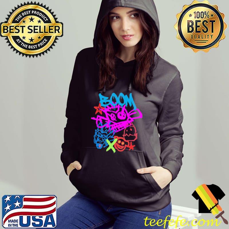 Boom neon design arcane jinx s Hoodie Boom neon design arcane jinx s Hoodie