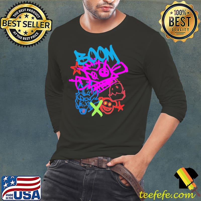 Boom neon design arcane jinx s Long Sleeve Tee Boom neon design arcane jinx s Long Sleeve Tee