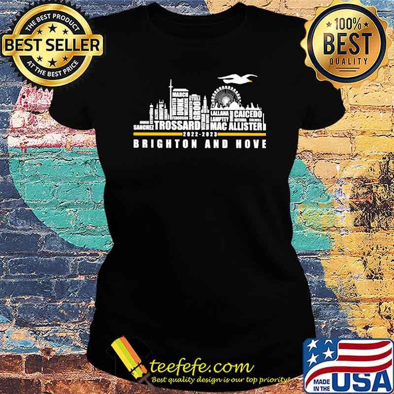 Brighton And Hove 2022-2023 Shirt Ladies tee Brighton And Hove 2022-2023 Shirt Ladies tee