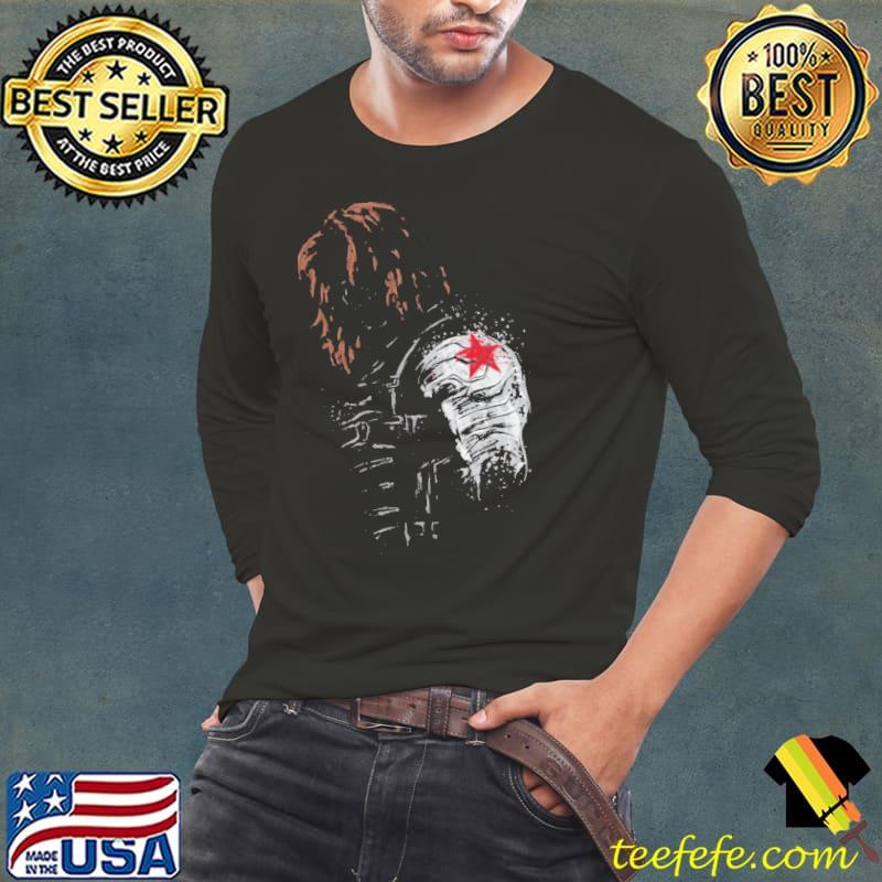 Bucky falcon and the winter soldier bucky barnes s Long Sleeve Tee Bucky falcon and the winter soldier bucky barnes s Long Sleeve Tee