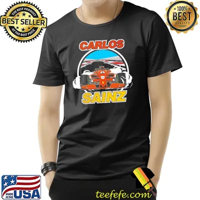 Car art carlos sainz the 55 formula 1 classic shirt