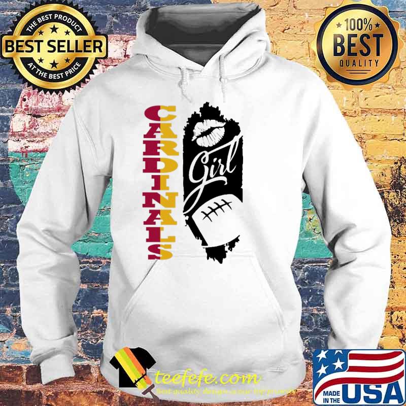 Cardinals Girl Lip Baseball Shirt Hoodie Cardinals Girl Lip Baseball Shirt Hoodie