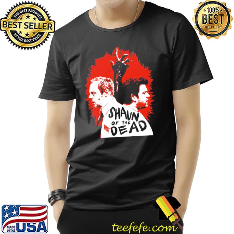 Cartoon design shaun of the dead shirt