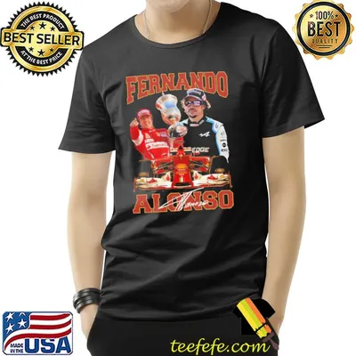 Champion collection f1 racing fernando alonso classic shirt