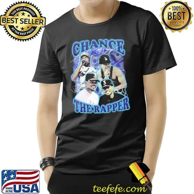 Chance the rapper oldschool rap shirt
