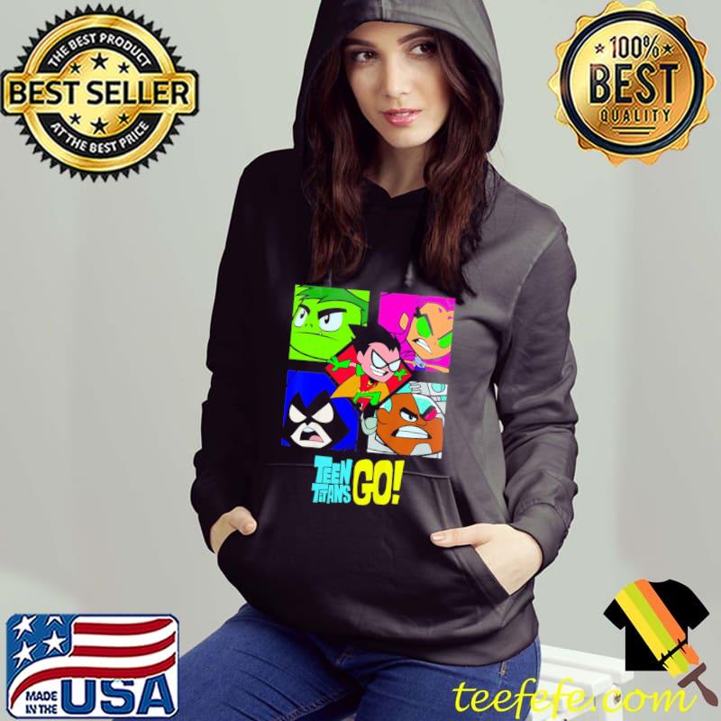 Characters inn Titans go classic s Hoodie Characters inn Titans go classic s Hoodie