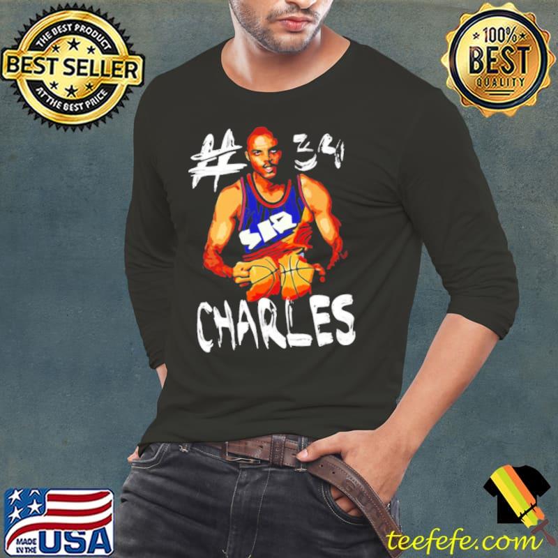 Charles barkley professional basketball player phoenix suns classic s Long Sleeve Tee Charles barkley professional basketball player phoenix suns classic s Long Sleeve Tee