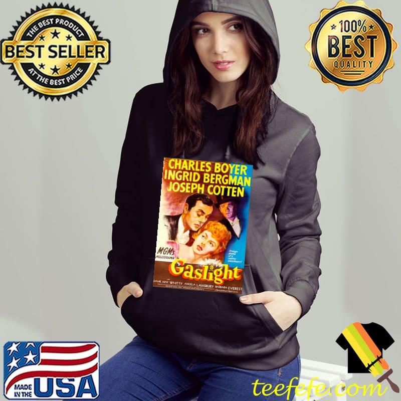 Charles boyer ingrid bergman joseph cottern gaslight trending s Hoodie Charles boyer ingrid bergman joseph cottern gaslight trending s Hoodie