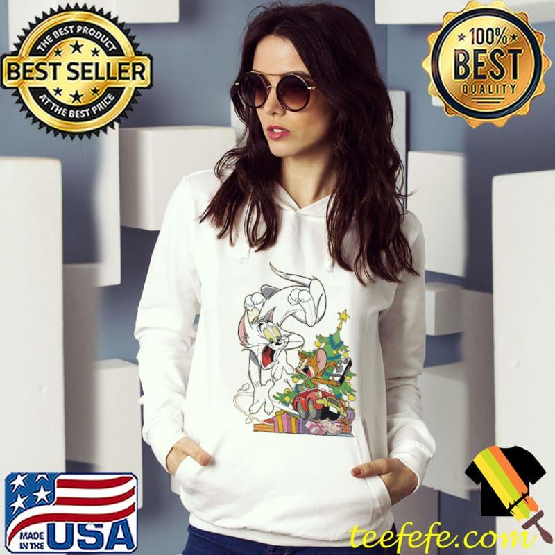 Chasing around christmas tree tom and jerry s Hoodie Chasing around christmas tree tom and jerry s Hoodie