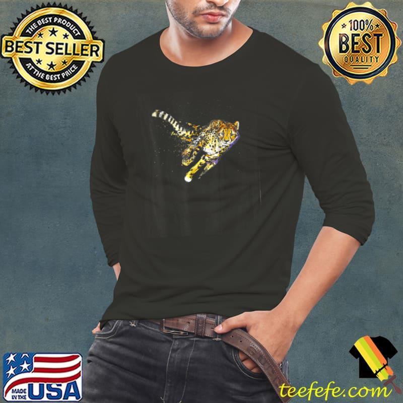 Cheetah Design Running Cheetah Gift Tee T-Shirt Long Sleeve Tee Cheetah Design Running Cheetah Gift Tee T-Shirt Long Sleeve Tee