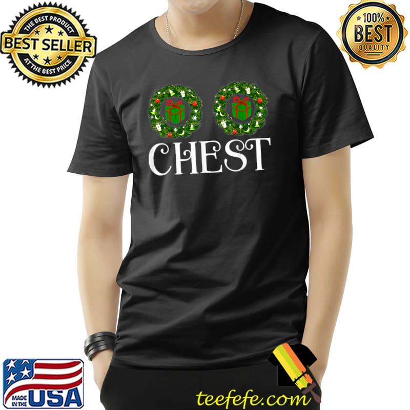 Chest Nuts Matching Chestnuts Gifts Christmas Couples Nuts T-Shirt