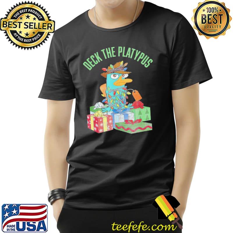 Christmas perry deck the platypus phineas and ferb classic shirt