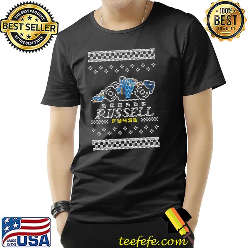 Christmas pixel art formula 1 george russell classic shirt Christmas pixel art formula 1 george russell classic shirt