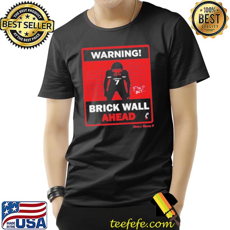 CincinnatI Football jaheim thomas brick wall classic shirt CincinnatI Football jaheim thomas brick wall classic shirt