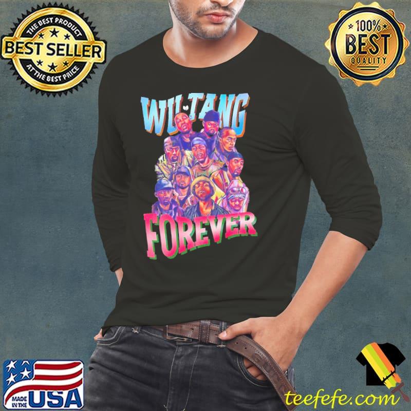 Collage design wu tang forever s Long Sleeve Tee Collage design wu tang forever s Long Sleeve Tee