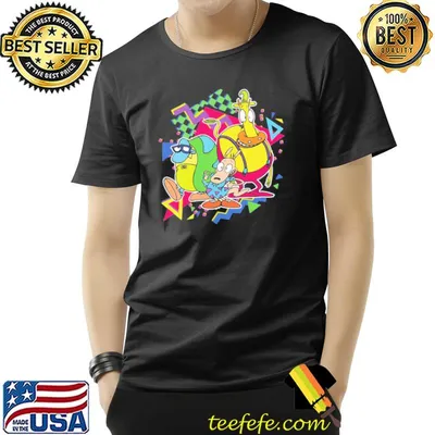 Colored design 90s rocko's modern life classic shirt