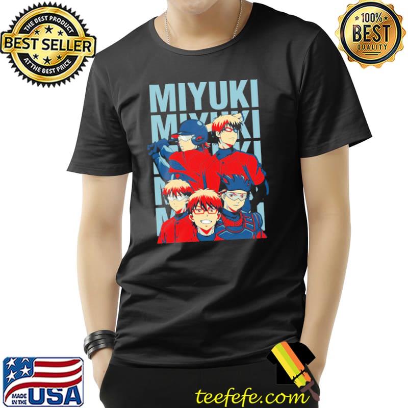 Cool characters of diamond no ace miyukI classic shirt
