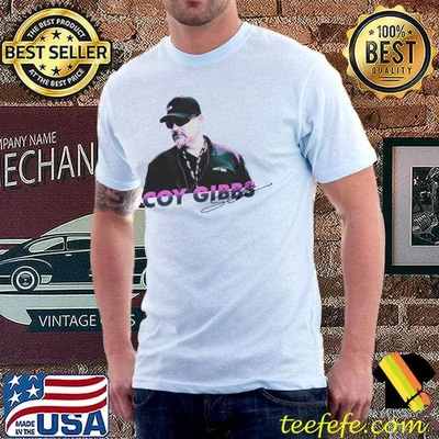 Coy gibbs retro graphic style classic shirt