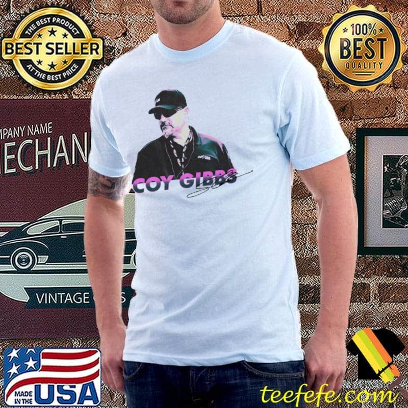 Coy gibbs retro graphic style classic shirt