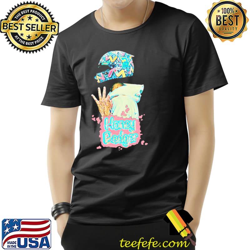 Daniel ricciardo honey badger distressed design classic shirt