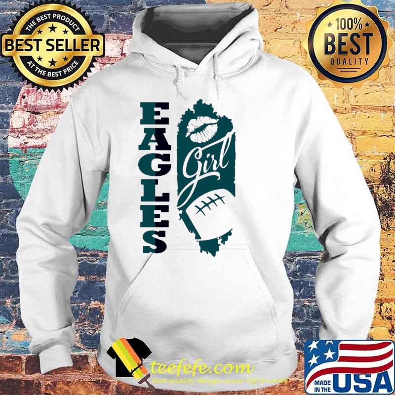 Eagles Girl Lip Baseball Shirt Hoodie Eagles Girl Lip Baseball Shirt Hoodie