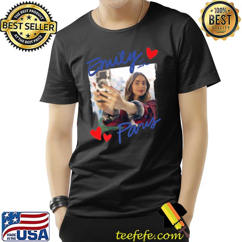 Emily In Paris Selfie With Hearts T-Shirt