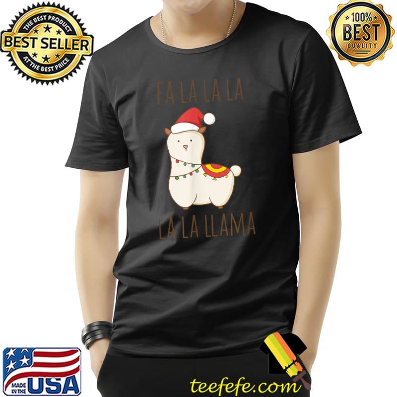 Exclusive Llama For New Year And Christmas T-Shirt