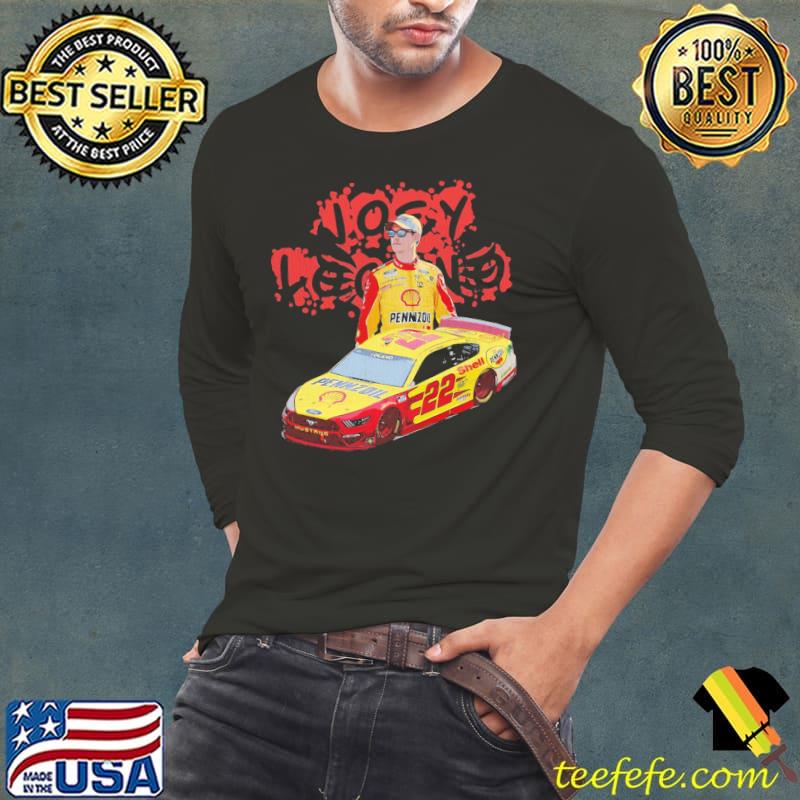 Fanart joey logano f1 racing classic s Long Sleeve Tee Fanart joey logano f1 racing classic s Long Sleeve Tee