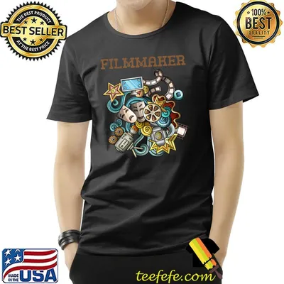 Film Fans And Filmmaker Or Cinema Movie T-Shirt