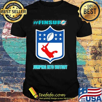 Finsupo Jumping Into Victory Dolphins Shirt
