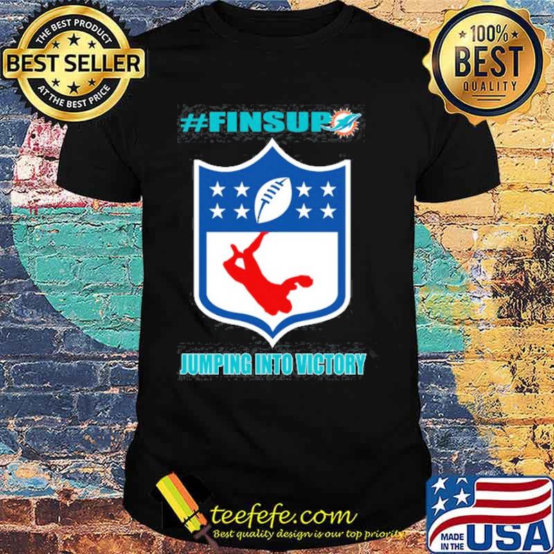 Finsupo Jumping Into Victory Dolphins Shirt