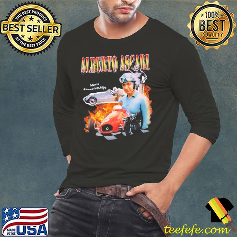 Formula 1 legend vintage design alberto ascarI classic s Long Sleeve Tee Formula 1 legend vintage design alberto ascarI classic s Long Sleeve Tee