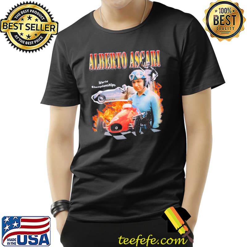 Formula 1 legend vintage design alberto ascarI classic shirt