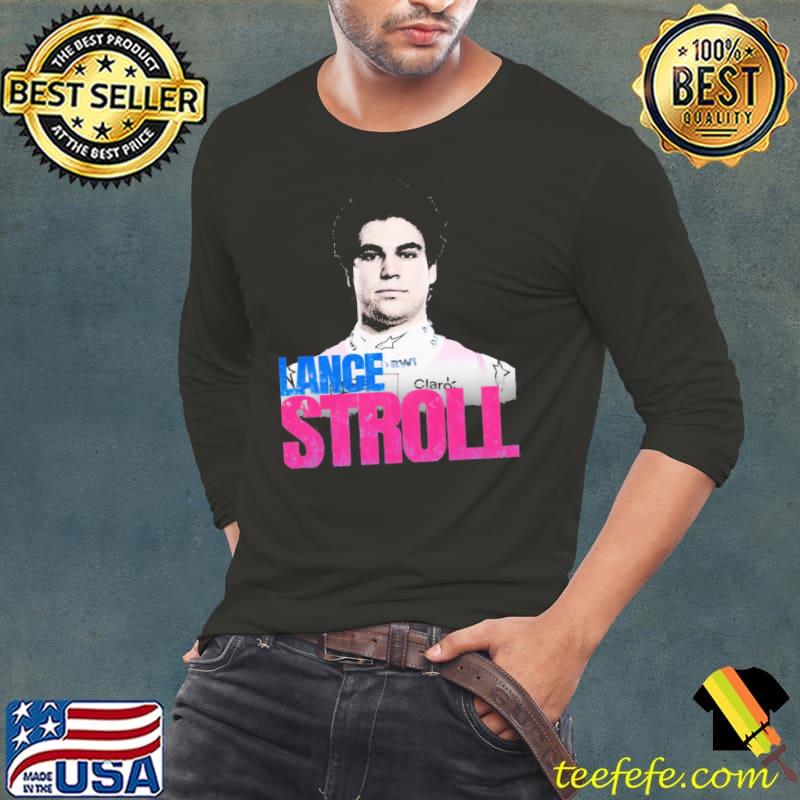 Formula 1lance stroll distressed portrait classic s Long Sleeve Tee Formula 1lance stroll distressed portrait classic s Long Sleeve Tee