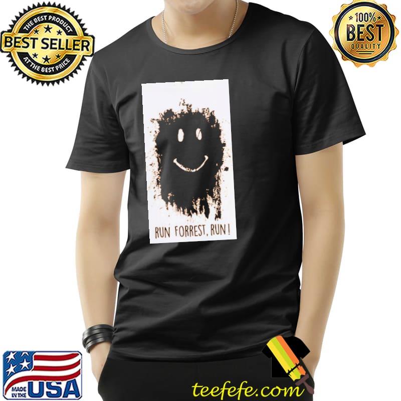 Forrest gump smile run shirt