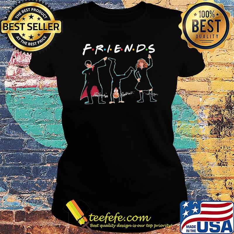 Friends Harry Potter Ron And Hermione Shirt Ladies tee Friends Harry Potter Ron And Hermione Shirt Ladies tee