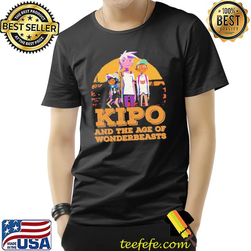 Funny squad kipo and the age of wonderbeasts shirt
