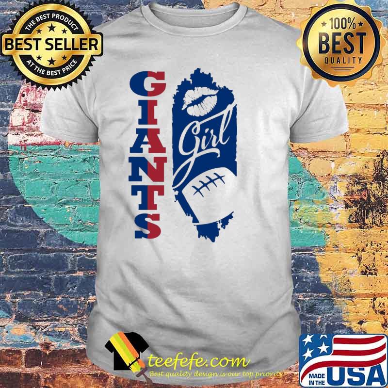 Giants Girl Lip Baseball Shirt