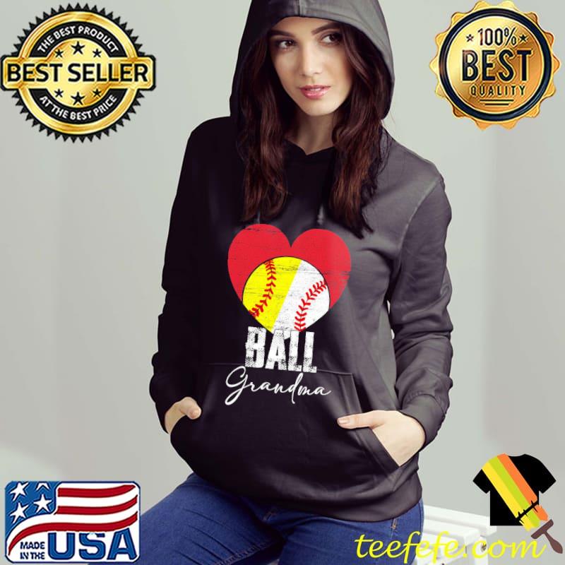 Grandma softball baseball sclassic hirt Hoodie Grandma softball baseball sclassic hirt Hoodie