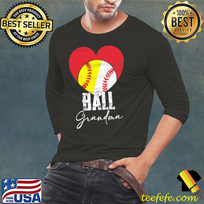 Grandma softball baseball sclassic hirt Long Sleeve Tee Grandma softball baseball sclassic hirt Long Sleeve Tee
