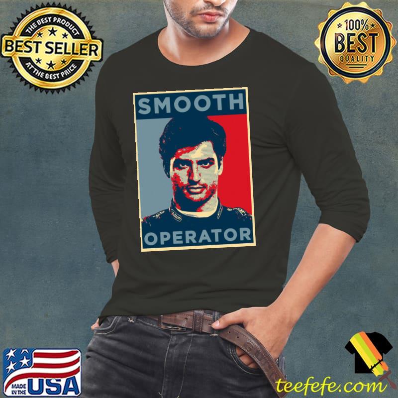 Graphic f1 carlos sainz smooth operator classic s Long Sleeve Tee Graphic f1 carlos sainz smooth operator classic s Long Sleeve Tee